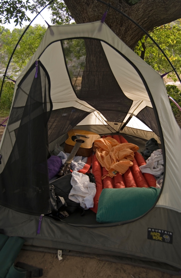 Tent Morning